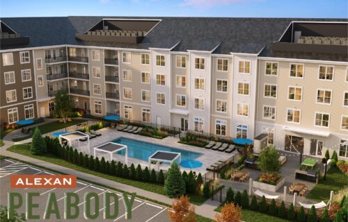 Beautiful new apartments in Peabody, MA at Alexan Peabody with resort inspired amenities!